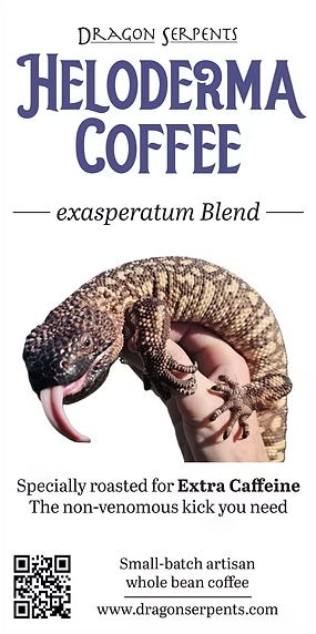 Heloderma Coffee bag photo